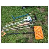 Lawn and Garden Tools, 8 Pieces