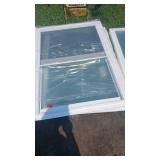 2X BID Climate Gard 34x48in Vinyl Windows