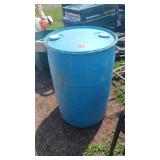 55 Gallon Plastic Barrel with Dual Bungs