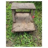 Metal and Wood Shop Cart Dolly