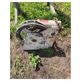 Heavy Duty Metal Snatch Block with Chain