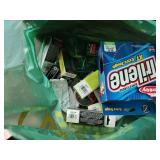 Fishing Gear With Tackle, Rods, and Vest