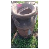 Large Metal Milk Can