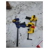 Stanley and Irwin Clamps,