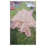 40X BID Rough Sawn Wood Slabs, 1in Thick, 6-11ft