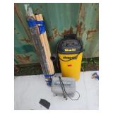 Shop-Vac Wall Mount, Poles, Heater, Lot