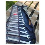 Wright Tool 16-Piece Metric Wrench Set