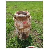 Metal Milk Can with Handles