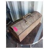 Metal Tool Box With Contents