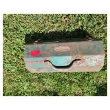 BRK Metal Toolbox With Assorted Auger Bits