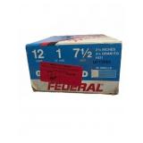 Federal 12 Gauge 7 1/2 Shot Shotgun Shells