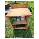 Wooden Utility Storage Cabinet