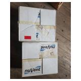 Two nuVent 703 Bath Fans, 70 CFM