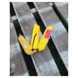 3 Yellow Utility Knives