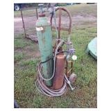 Oxygen-Acetylene Welding Torch Set with Cart