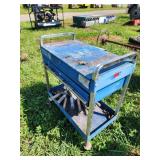 Matco Tools Blue Metal Rolling Tool Cart