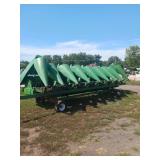 2001 John Deere 893 8-Row Corn Head with Cart