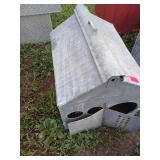 Galvanized Metal Poultry Carrier Crate