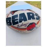 Chicago Bears Signed Football Multiple Autographs