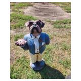 Dog Butler Ceramic or Resin Lawn Statue