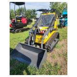 New 680KG Yellow SSL60 Skid Steer Loader