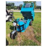 New Electric 3-Wheel Cargo Dump Tricycle