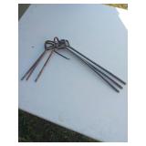 6 Metal Tent Stakes