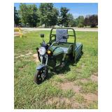 Electric Cargo Tricycle Model ET13 200KG dump bed