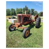 Allis-Chalmers WD 45 Tractor runs good