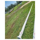 100 Year Old 25ft Metal Flag Pole