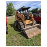 CASE 1845C Skid Steer Loader with Bucket
