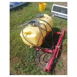 ATV Sprayer with 12V Pump and Poly Tank