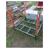 Metal Stackable Industrial Pallet Rack Base