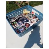 Basket of NBA Trading Cards Assortment