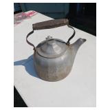 Wagner Sidney Aluminum Tea Pot Pat. Feb. 18, 1902