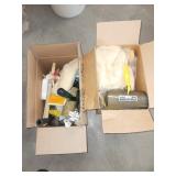 Boxed Painting Supplies with Rollers and Brushes