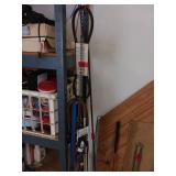 Hanging Items Including V-Belt and Leashes