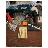 Playboy Barware Collection With Accessories