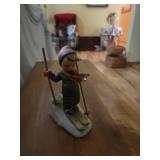 Goebel Hummel Skiing Figurine