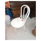 4X BID White Bentwood Bistro Chair