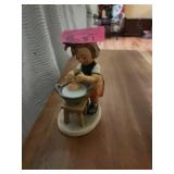 Goebel Hummel Figurine Girl Washing Doll