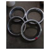 4X BID Metal Wheel Trim Rings