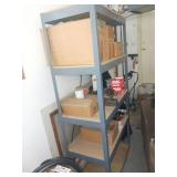 Metal 4-Shelf Storage Rack Only