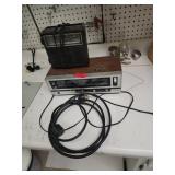 GE Flip Clock Radio and Portable Radio