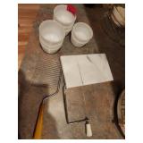 Marble Cheese Slicer, Chopper, and 4 Bowls