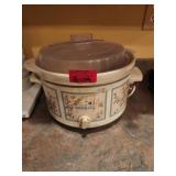 Rival Crock-Pot Slow Cooker Floral Design