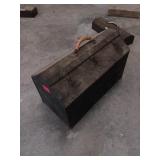 Metal Toolbox with Assorted Hand Tools