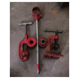 Ridgid Pipe Threader and Vise Tool Set
