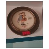 10 Hummel Annual Collector Plates 1980-1989