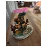 Goebel W Germany Figurine of Children on Fence